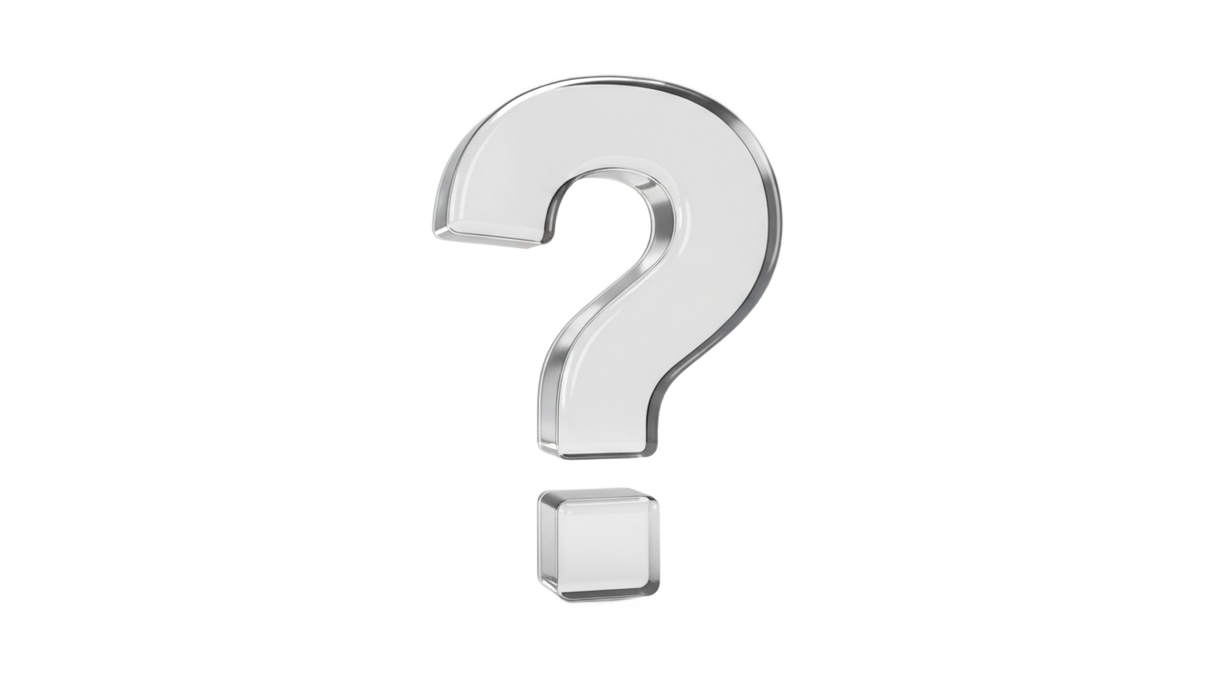 3d question mark png PNG transparent background