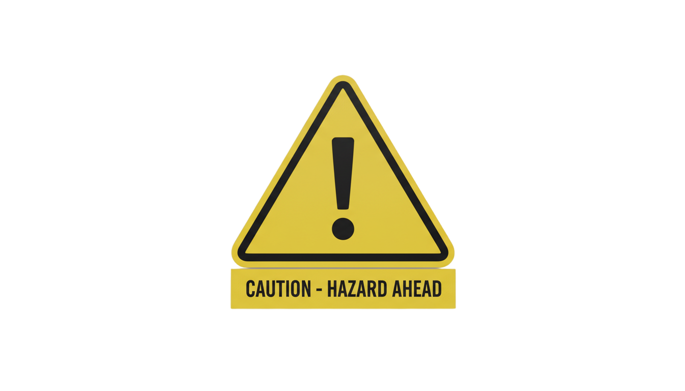 warning sign clipart png PNG transparent background