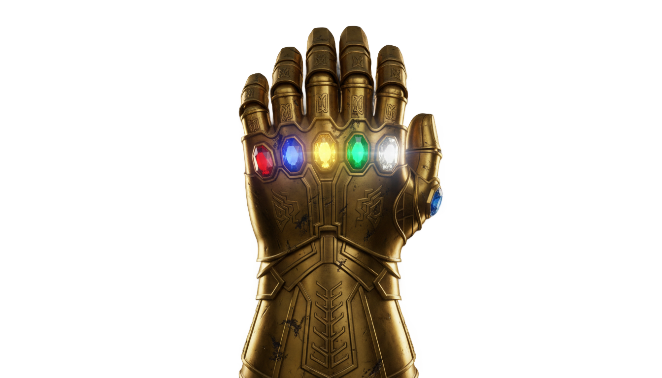 infinity gauntlet png PNG transparent background