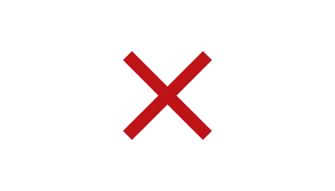 cross mark icon png PNG transparent background