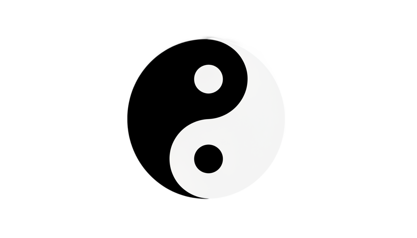 yin yang emoji png PNG transparent background