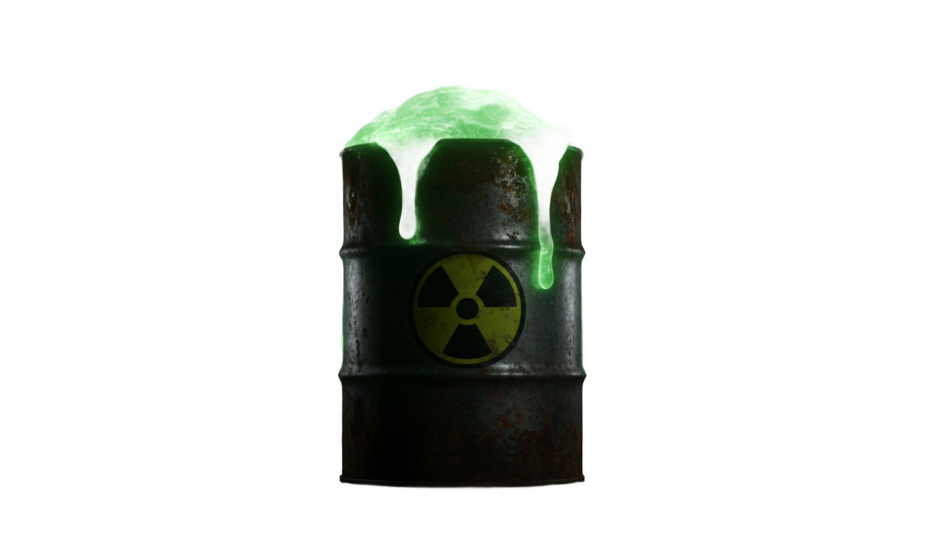 radioactive waste png PNG transparent background