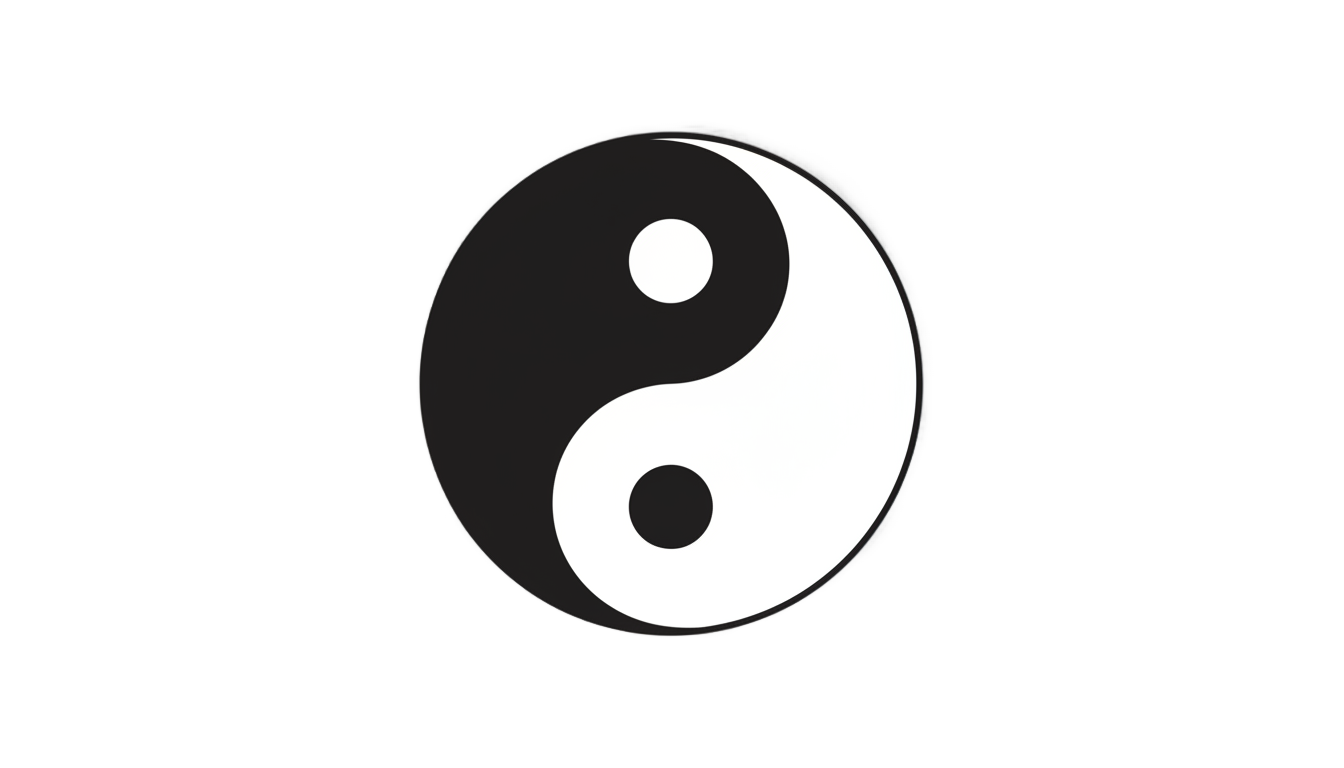 yin and yang logo png PNG transparent background