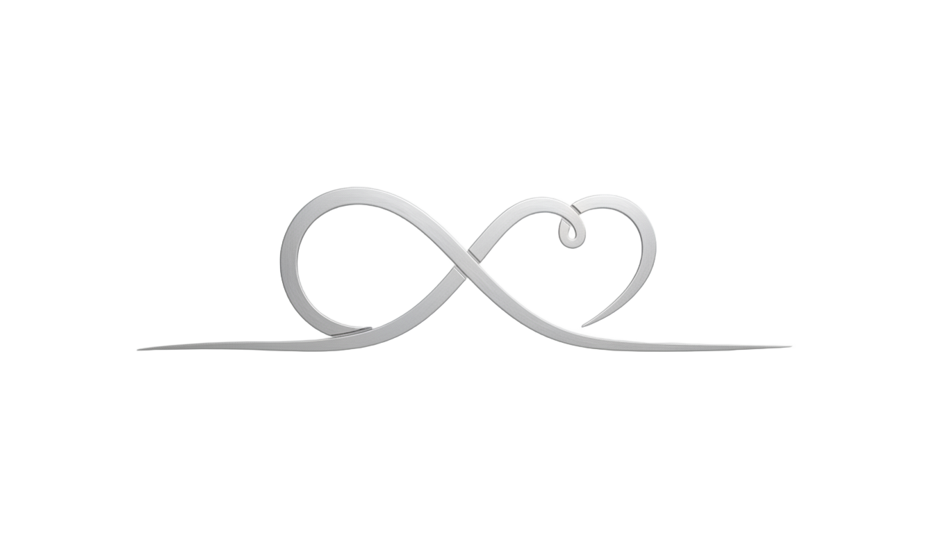 infinity love logo png PNG transparent background