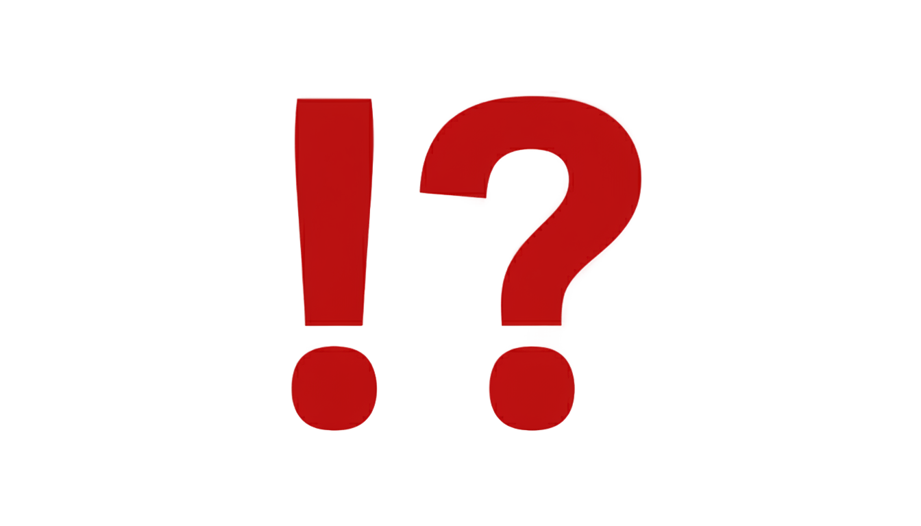 exclamation question mark emoji png PNG transparent background
