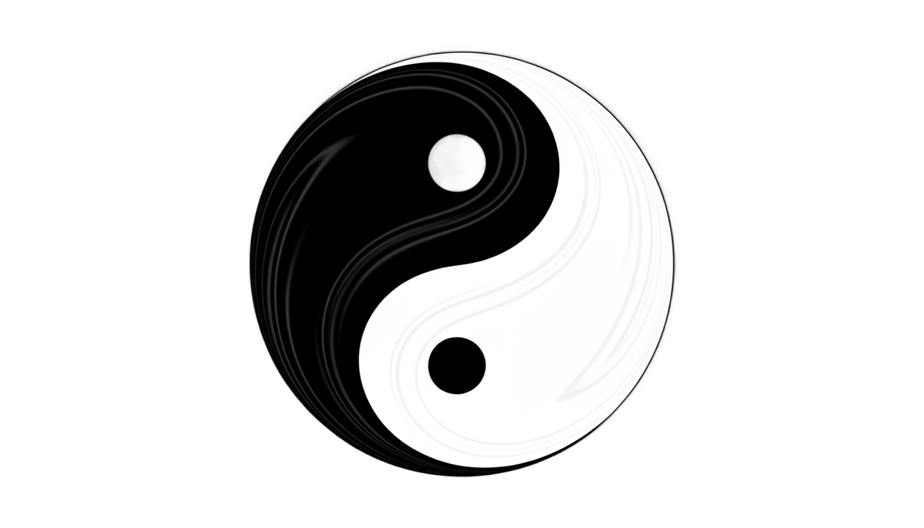 yin yang icon png PNG transparent background