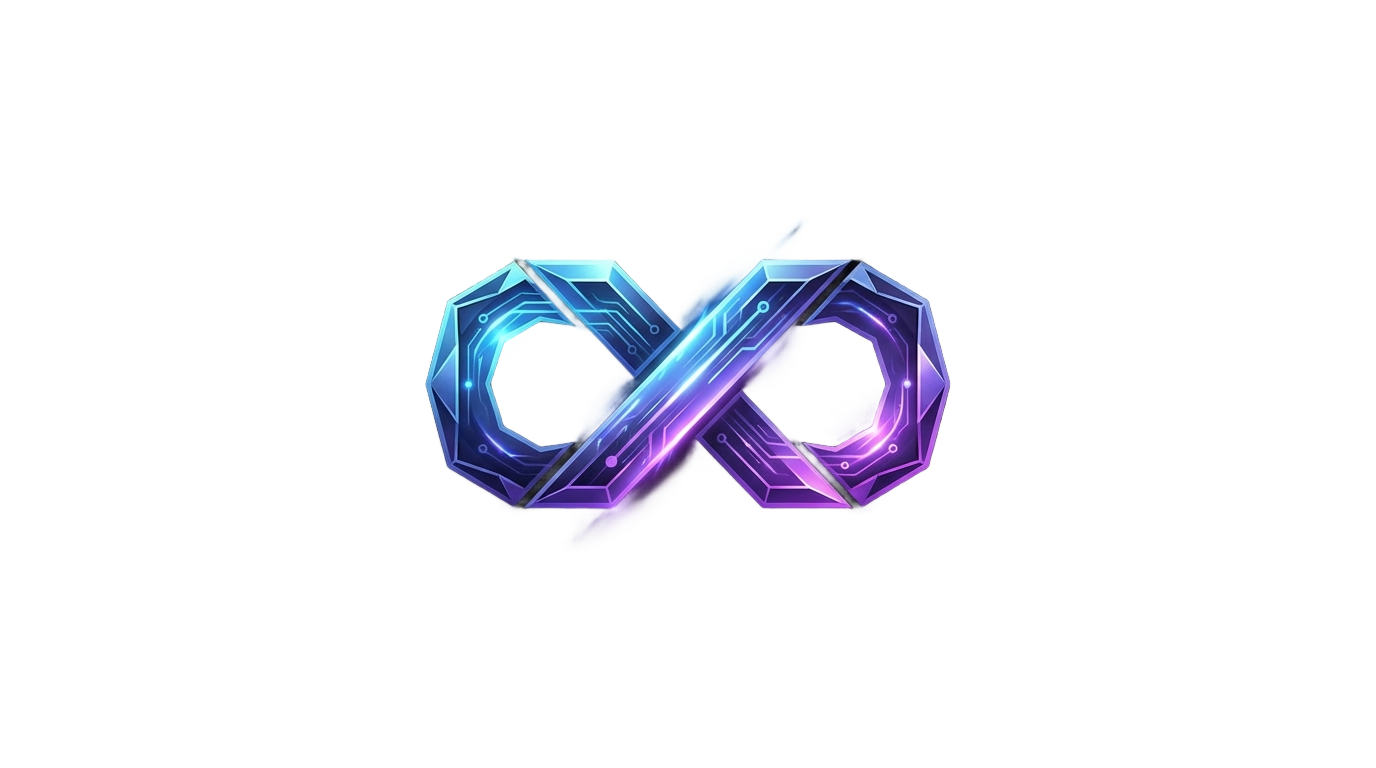 infinity gaming logo png PNG transparent background