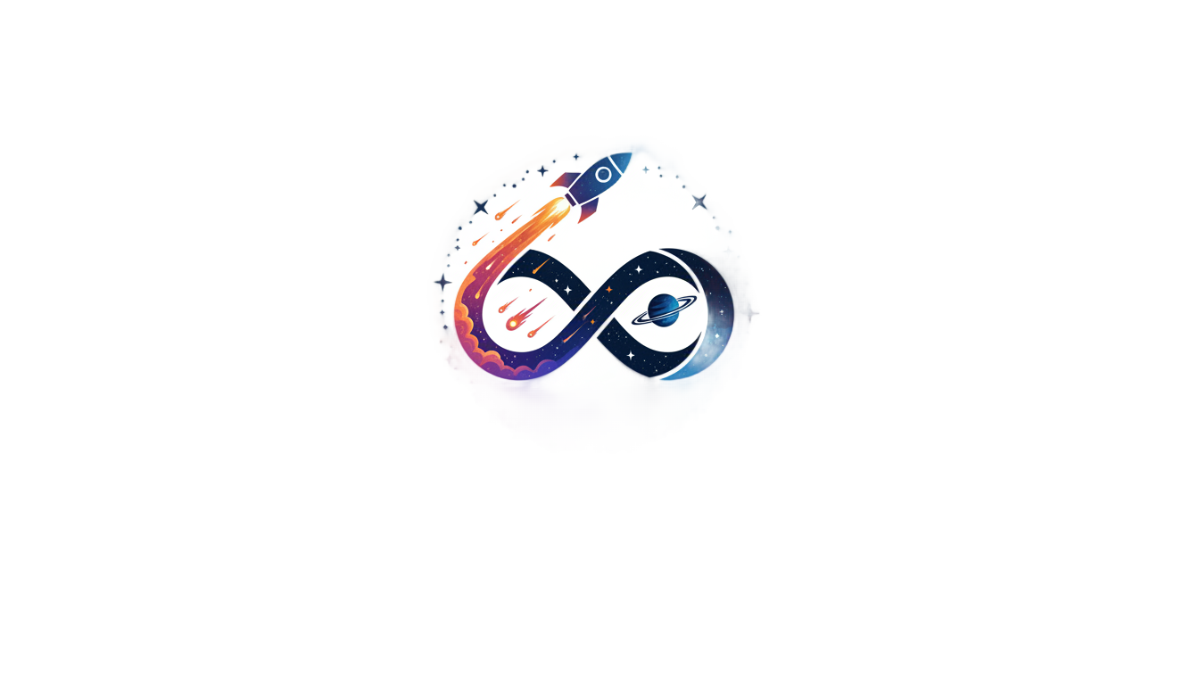 two infinity and beyond logo png PNG transparent background