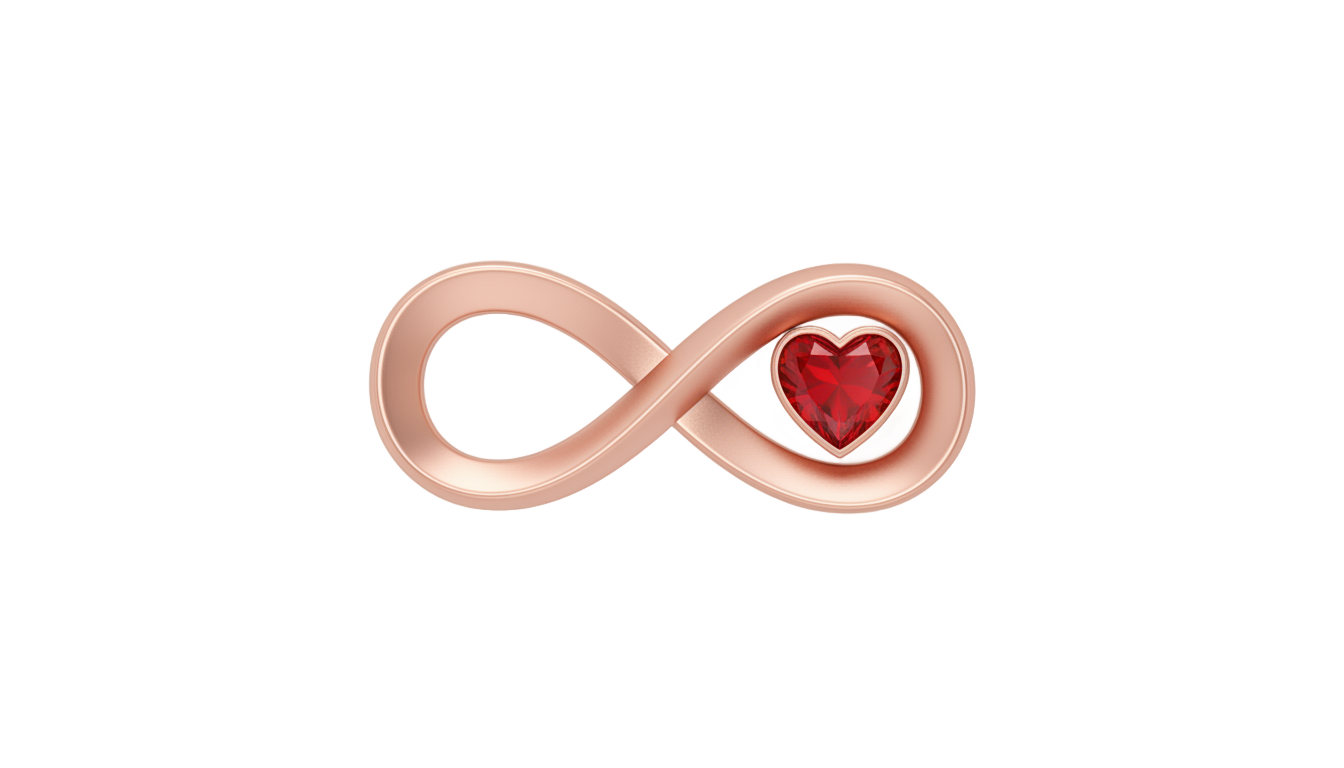 infinity love png PNG transparent background