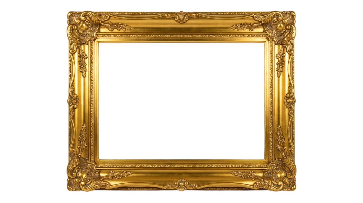 copyright free gold frame transparent png vectors download PNG transparent background