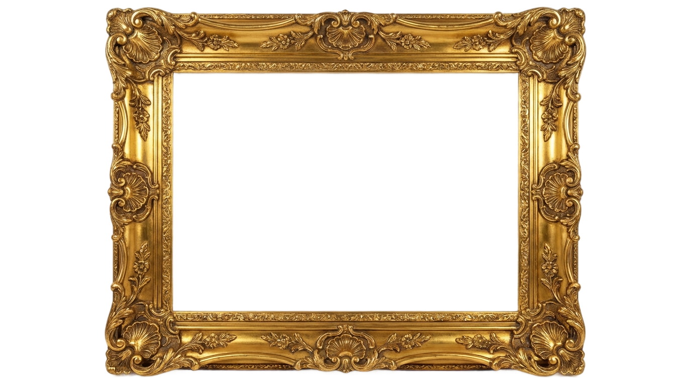 copyright free gold frame transparent png vectors download PNG transparent background