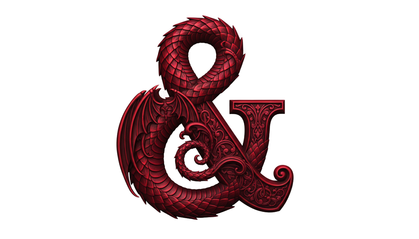 d&d ampersand png PNG transparent background