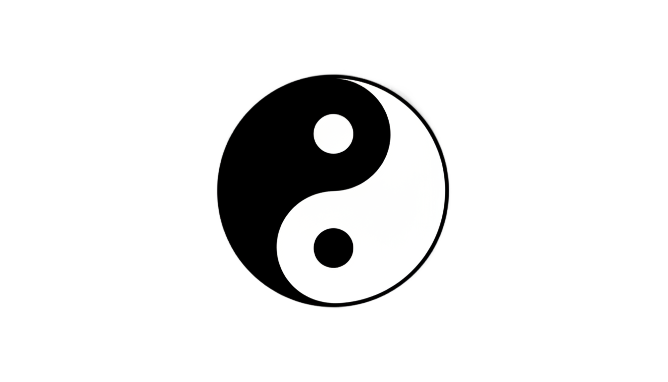 yin yang vector png PNG transparent background