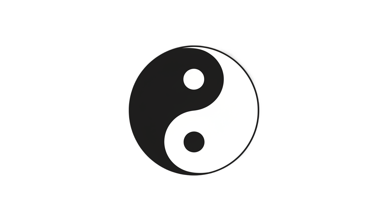 yin and yang logo png PNG transparent background