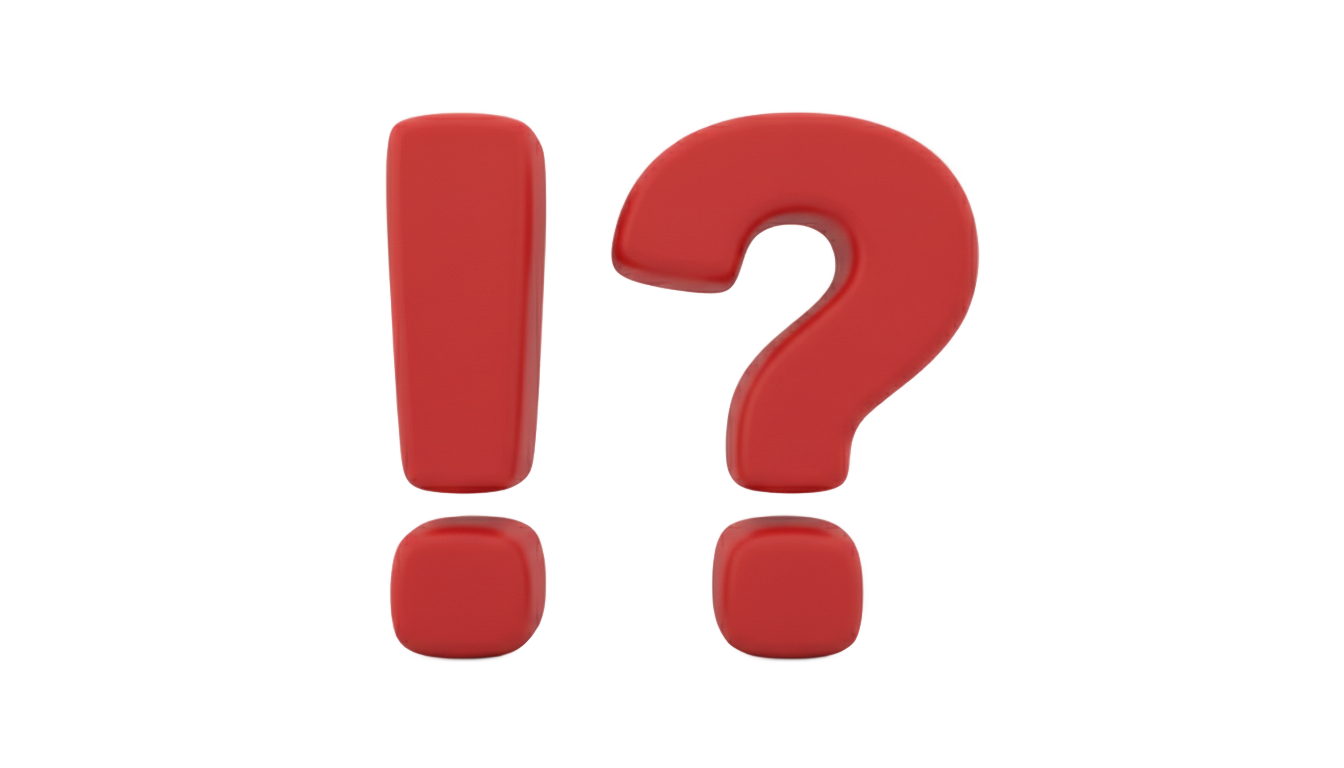 exclamation question mark emoji png PNG transparent background