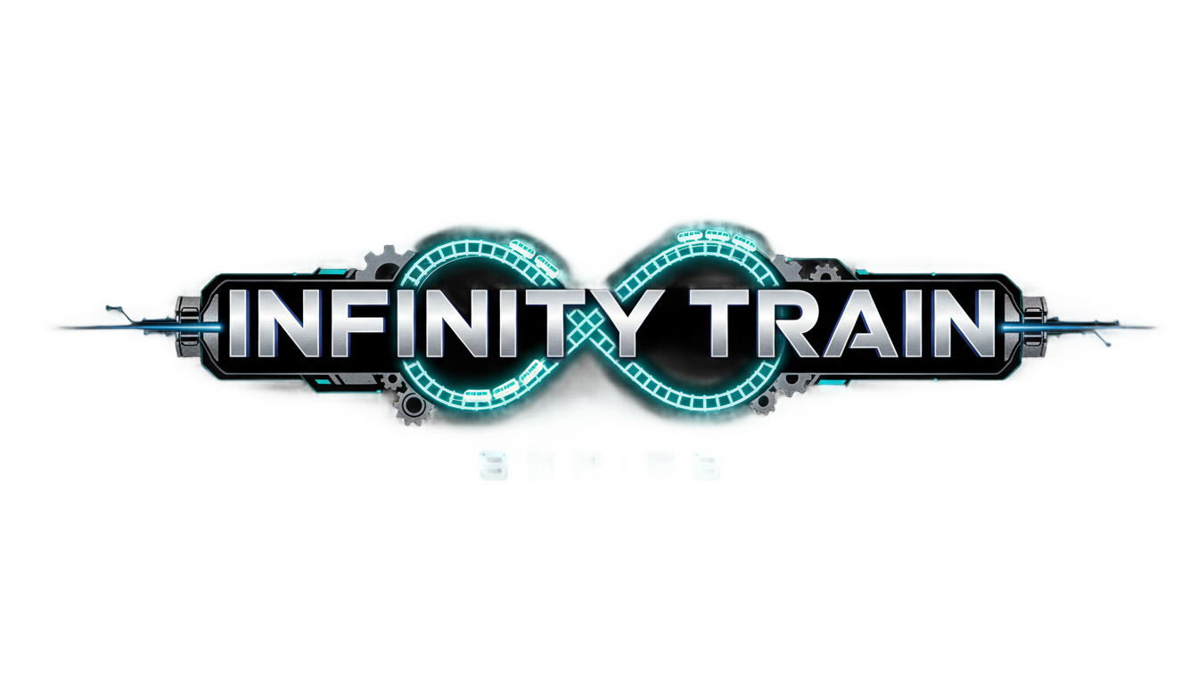 infinity train logo png PNG transparent background