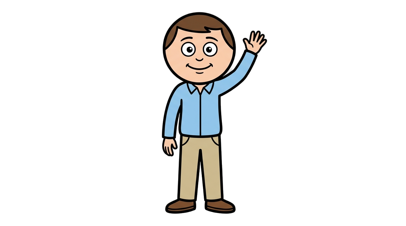 no copyright cartoon man png PNG transparent background