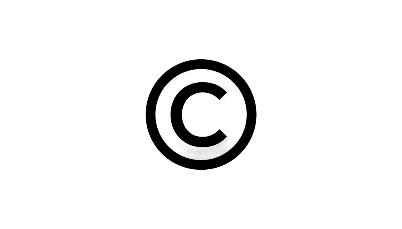 copyright vector png PNG transparent background