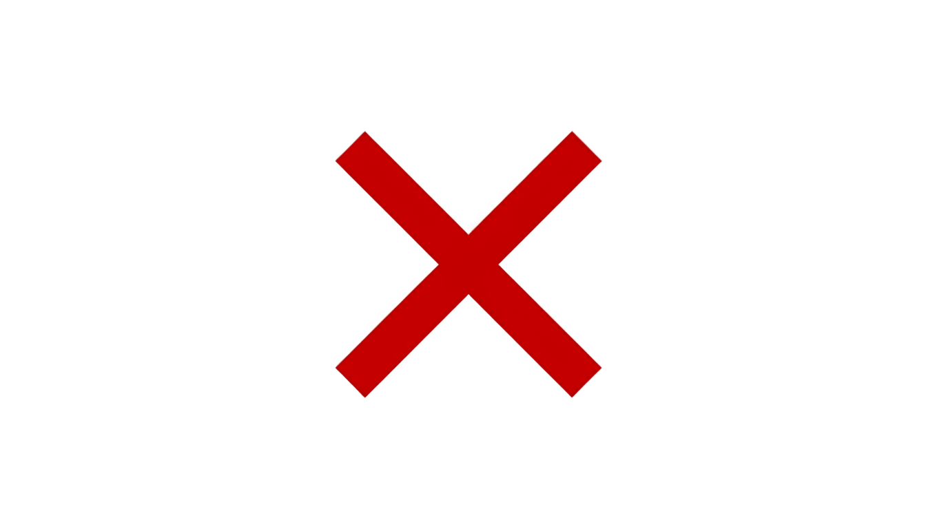 cross mark symbol png PNG transparent background