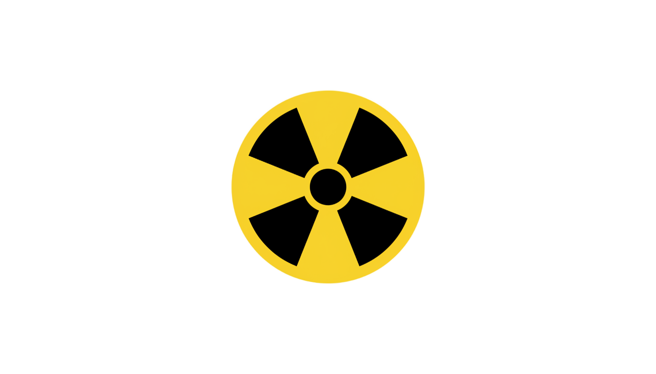 radioactive symbol transparent png PNG transparent background
