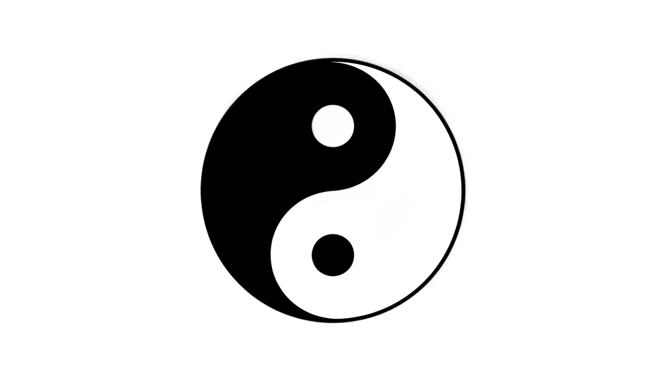 yin yang vector png PNG transparent background