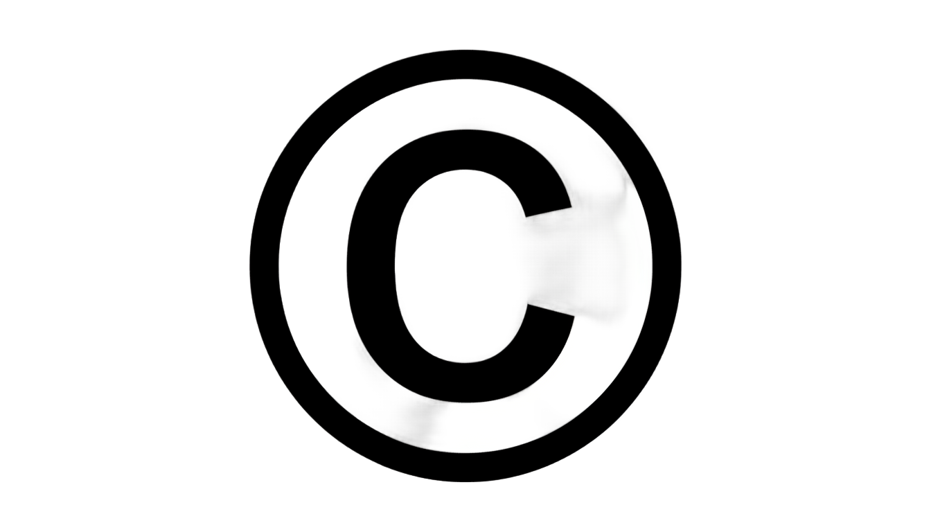 copyright sign png PNG transparent background