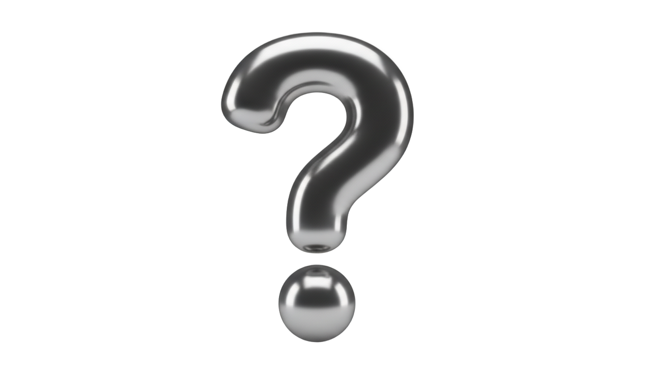3d question mark icon png PNG transparent background