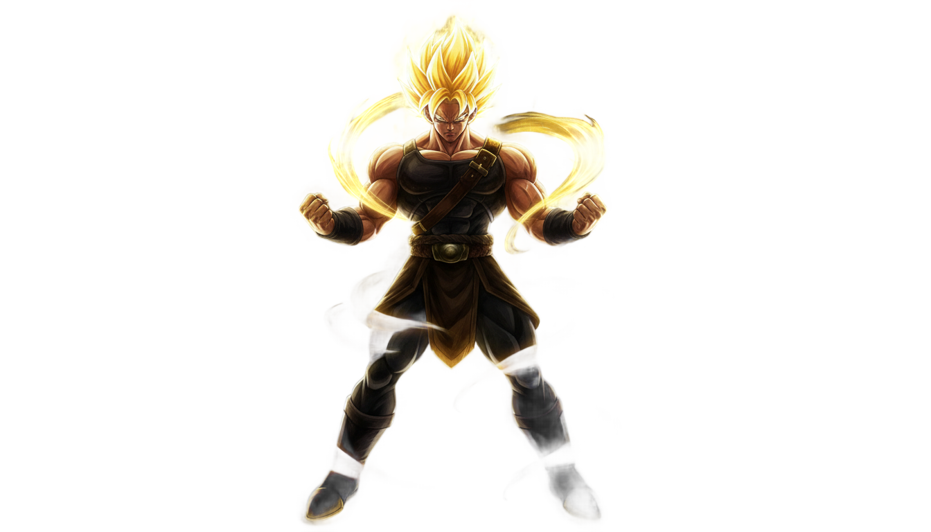 super saiyan infinity png PNG transparent background