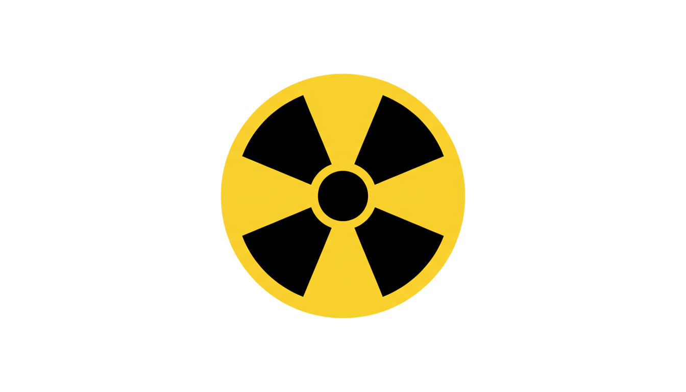radioactive symbol transparent png PNG transparent background