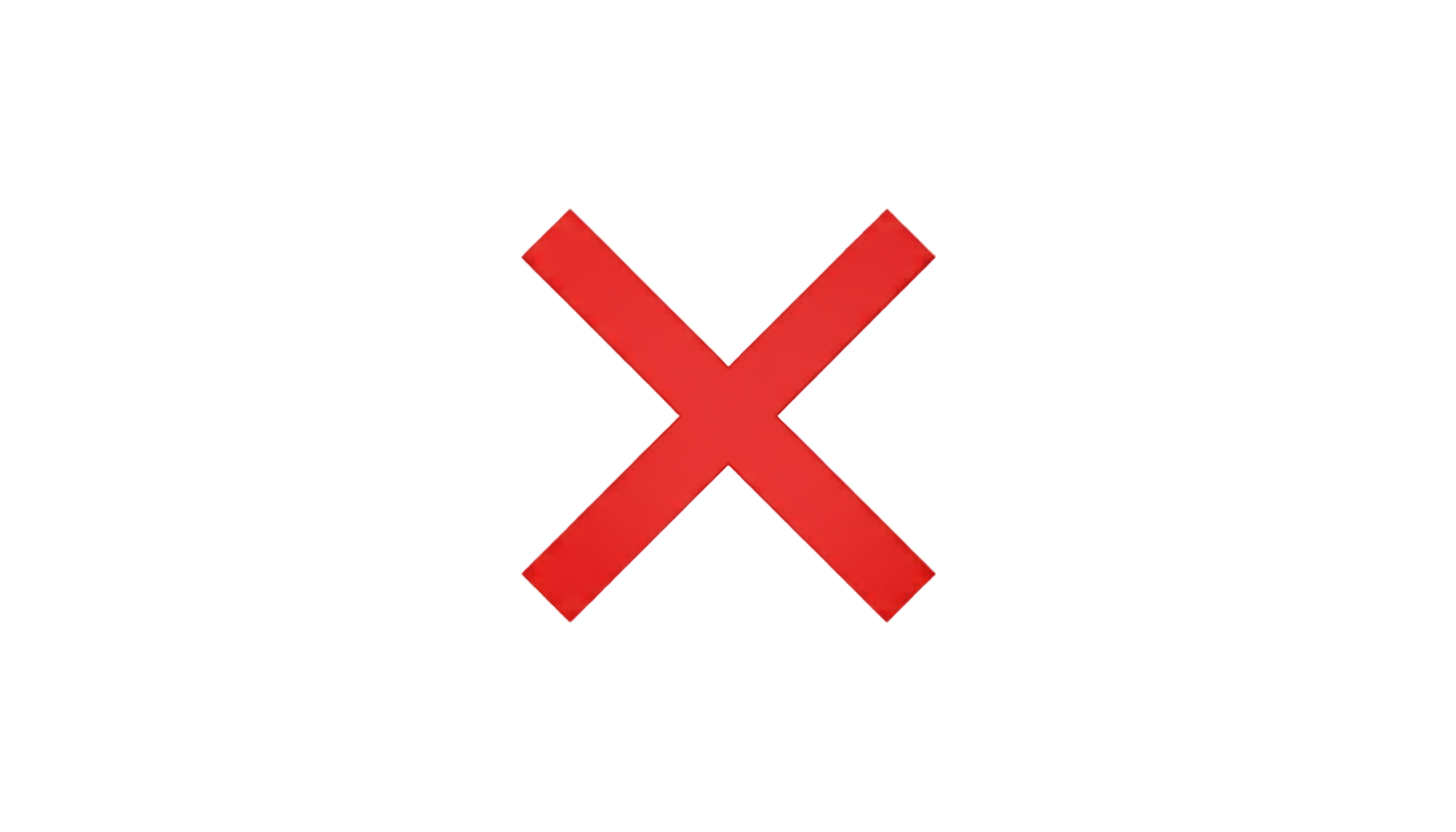 red cross mark png PNG transparent background