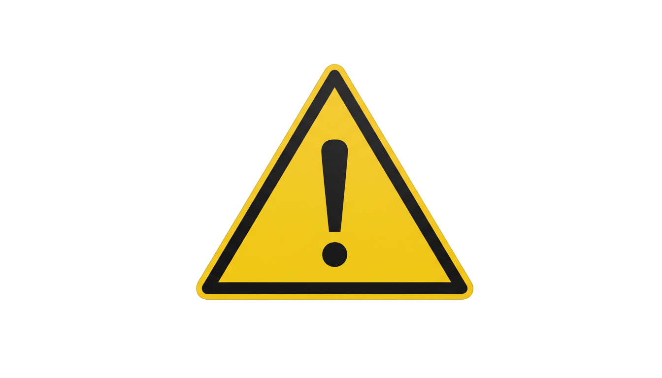 warning sign png PNG transparent background