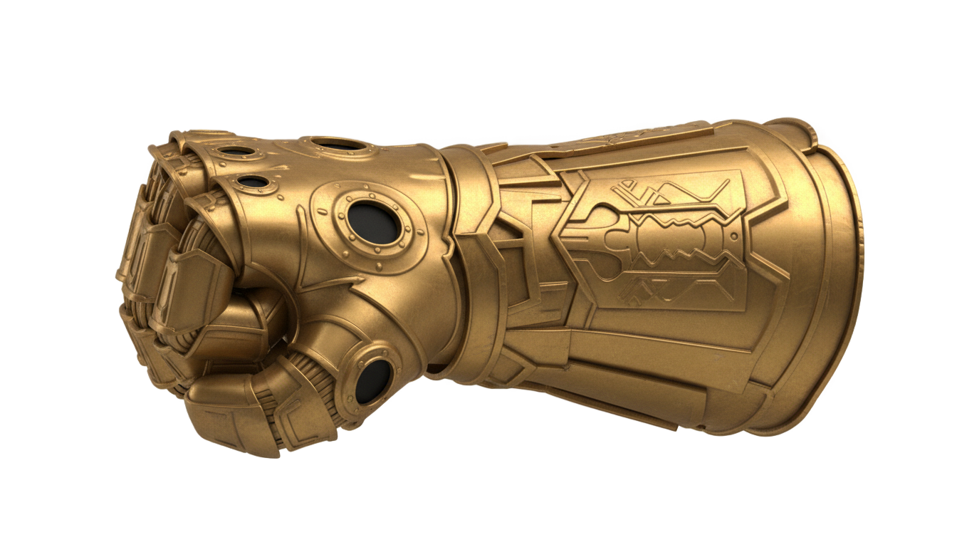 empty infinity gauntlet png PNG transparent background