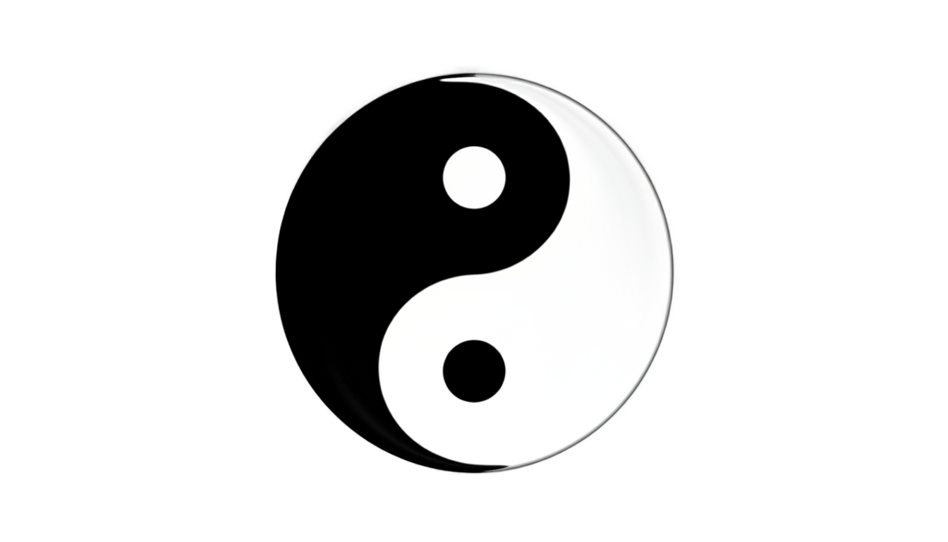 yin yang icon png PNG transparent background