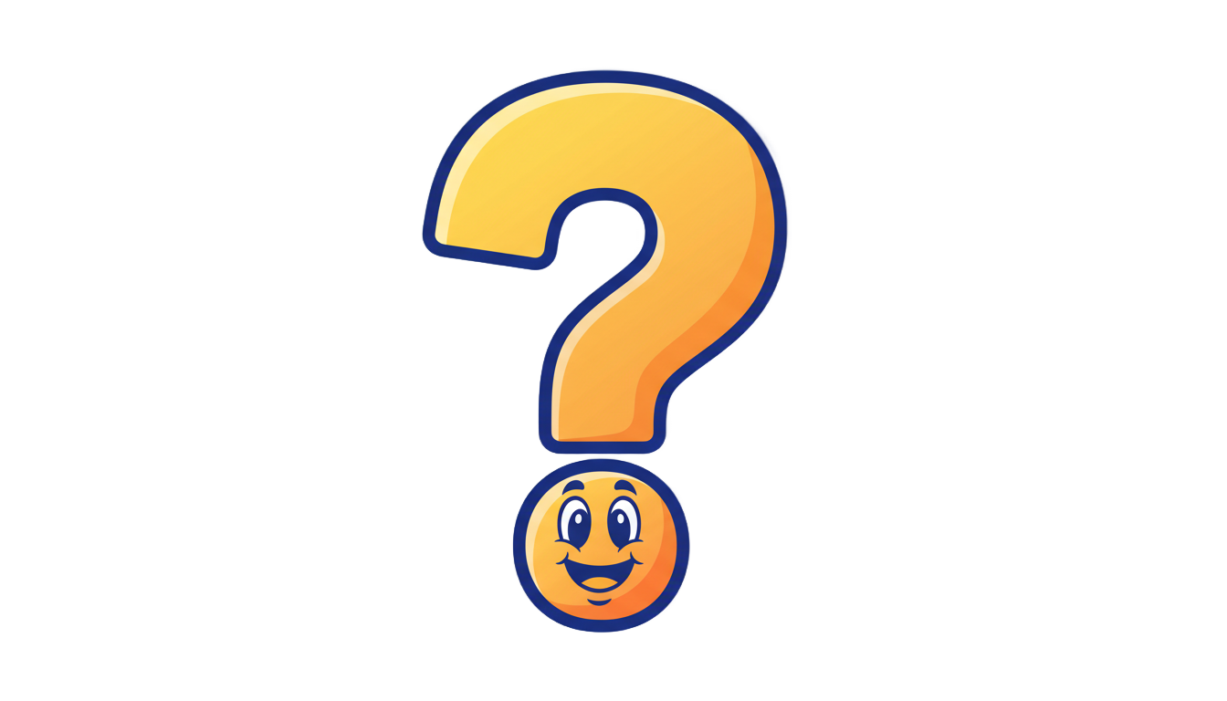 cute question mark clipart png PNG transparent background