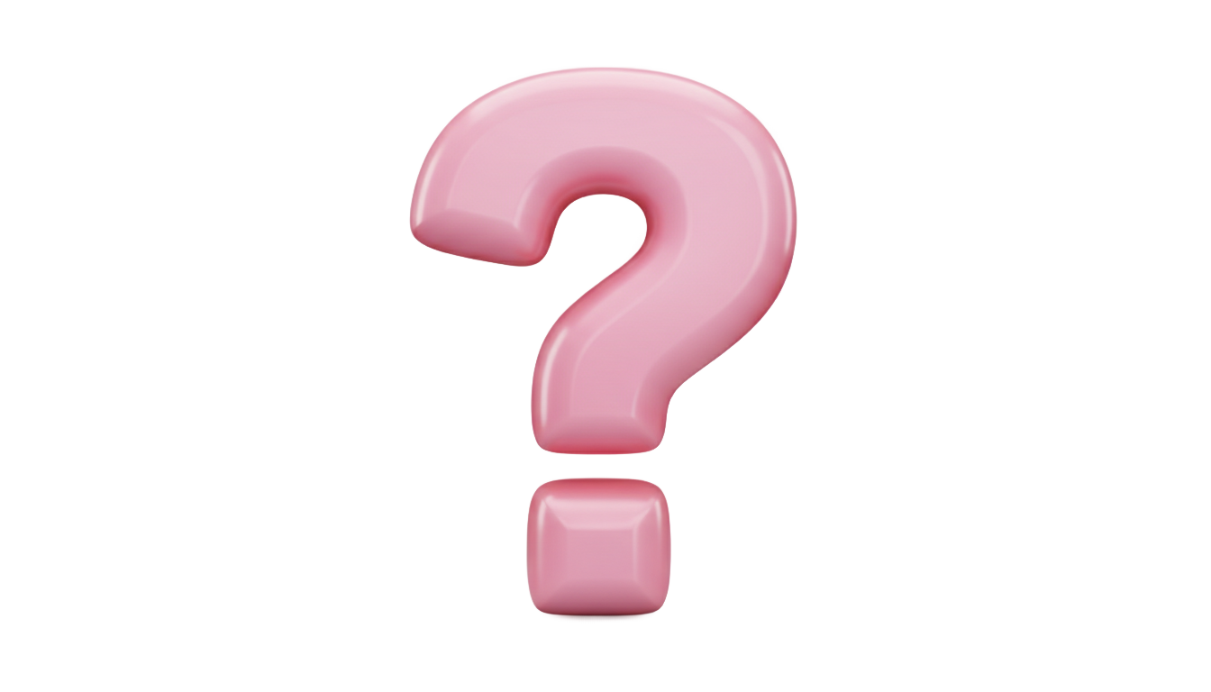 pink question mark png PNG transparent background