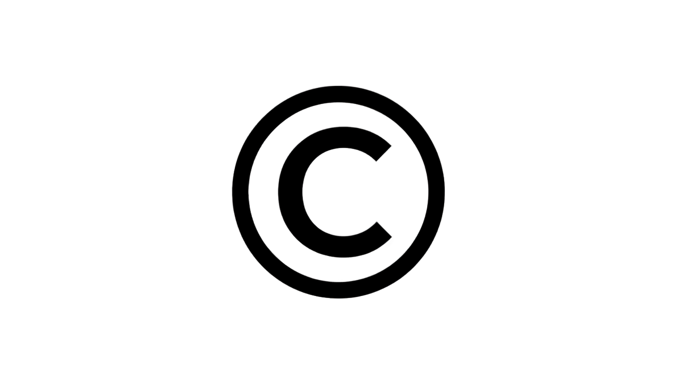 copyright vector png PNG transparent background