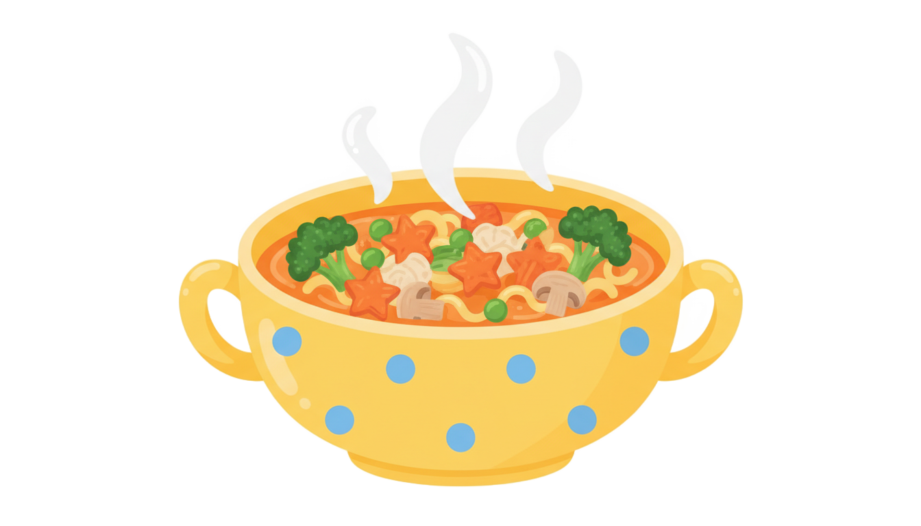 cartoon soup png PNG transparent background
