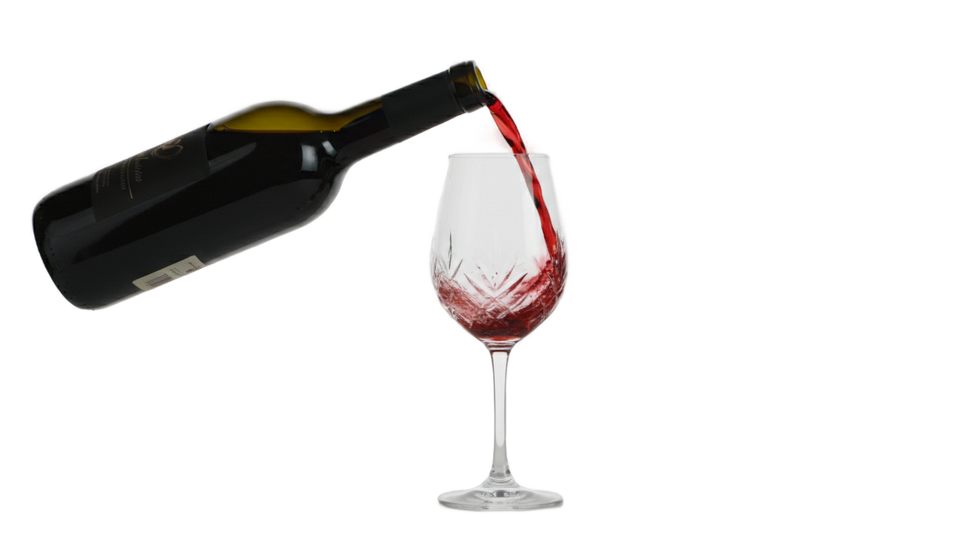 wine pouring into glass png PNG transparent background