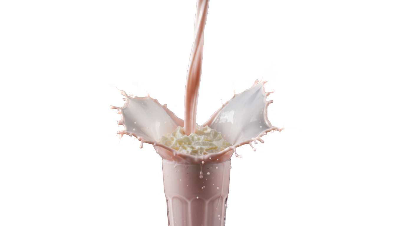 milkshake splash png PNG transparent background