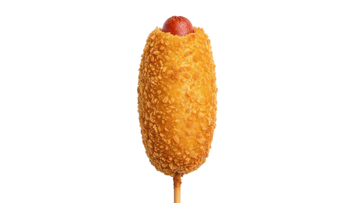 hotdog on stick png PNG transparent background