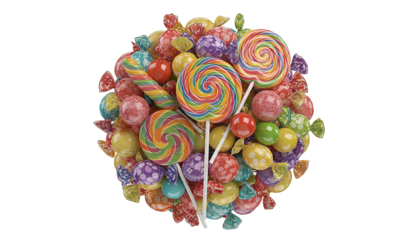 candy art png PNG transparent background