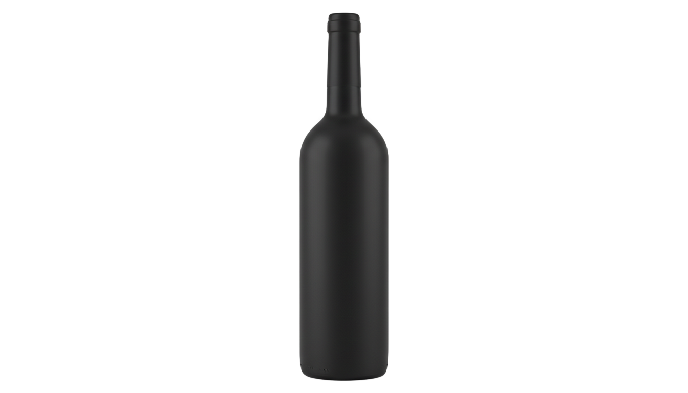 black wine bottle png PNG transparent background