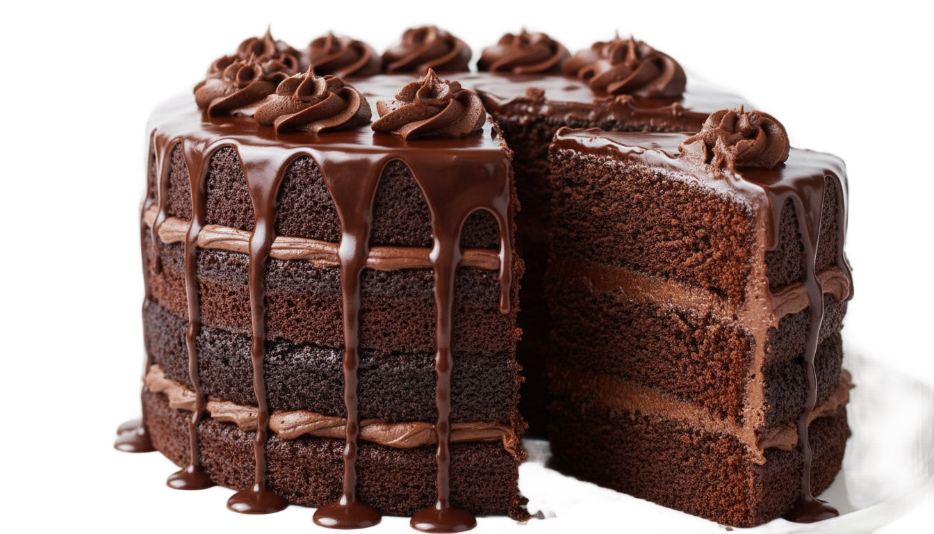 chocolate cake png PNG transparent background