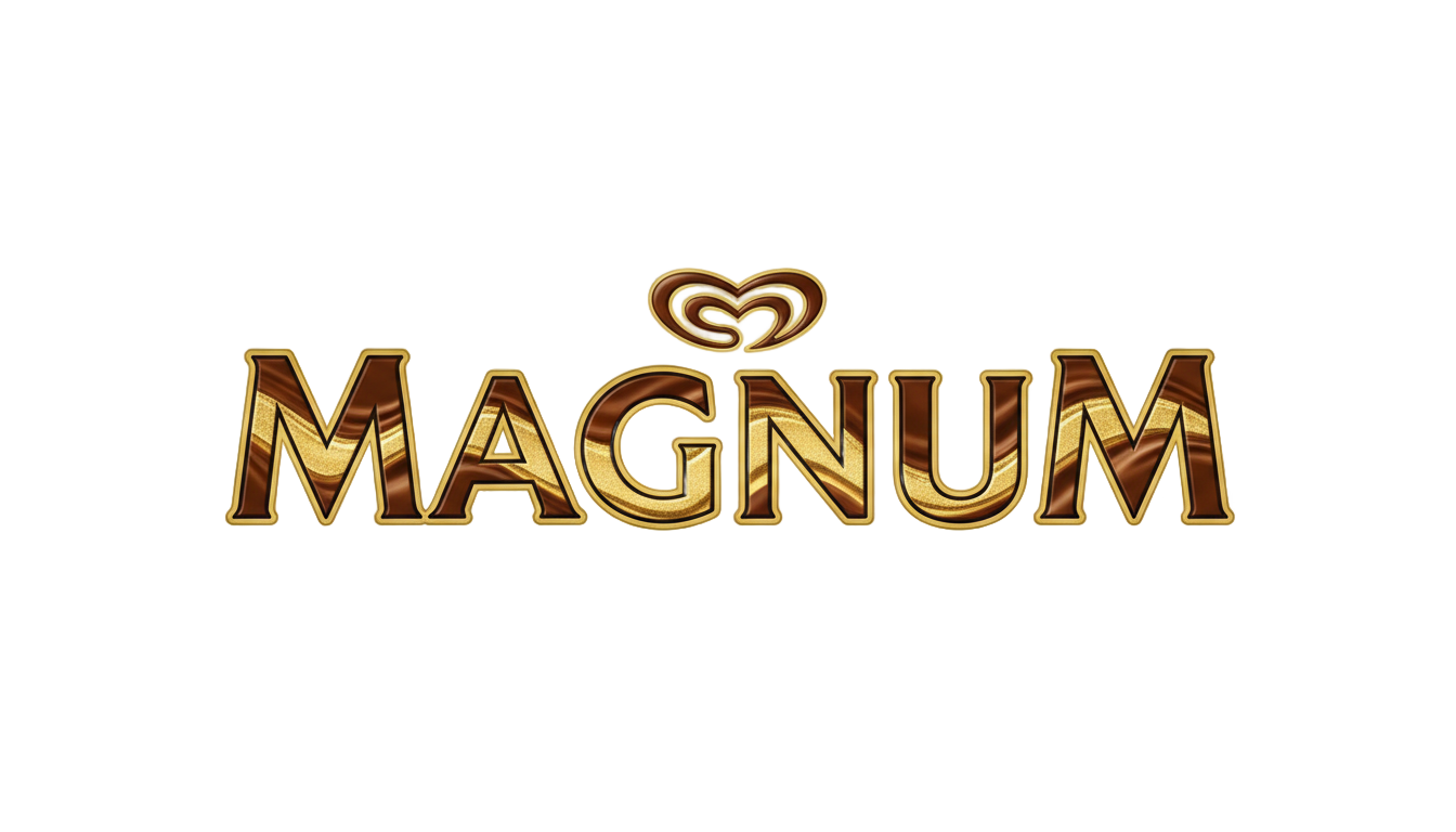 magnum ice cream logo png PNG transparent background