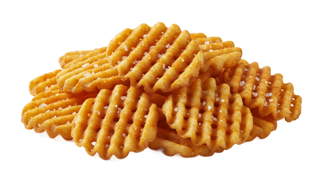 waffle fries png PNG transparent background