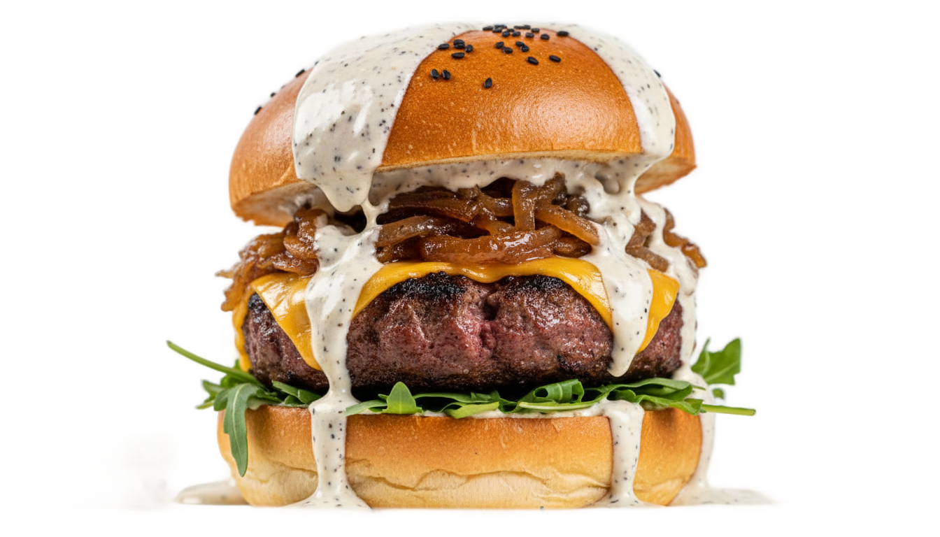burger gourmet png PNG transparent background