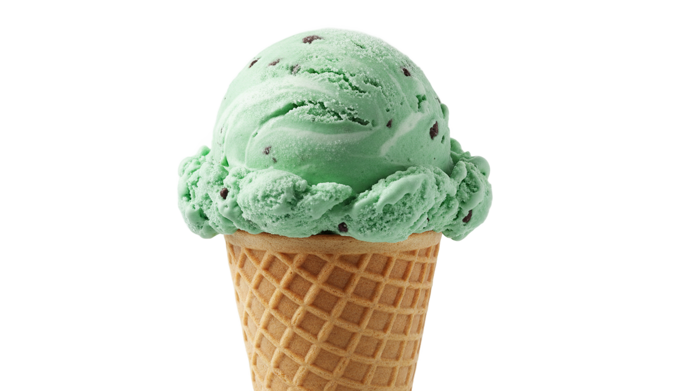 green ice cream png PNG transparent background