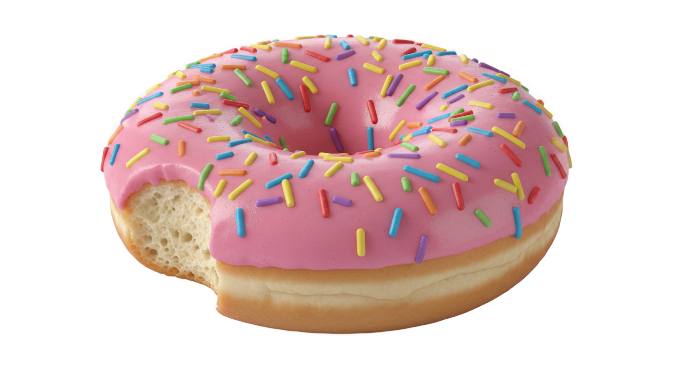 homer simpson donut png PNG transparent background