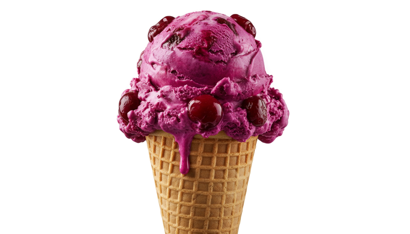 cherry ice cream png PNG transparent background
