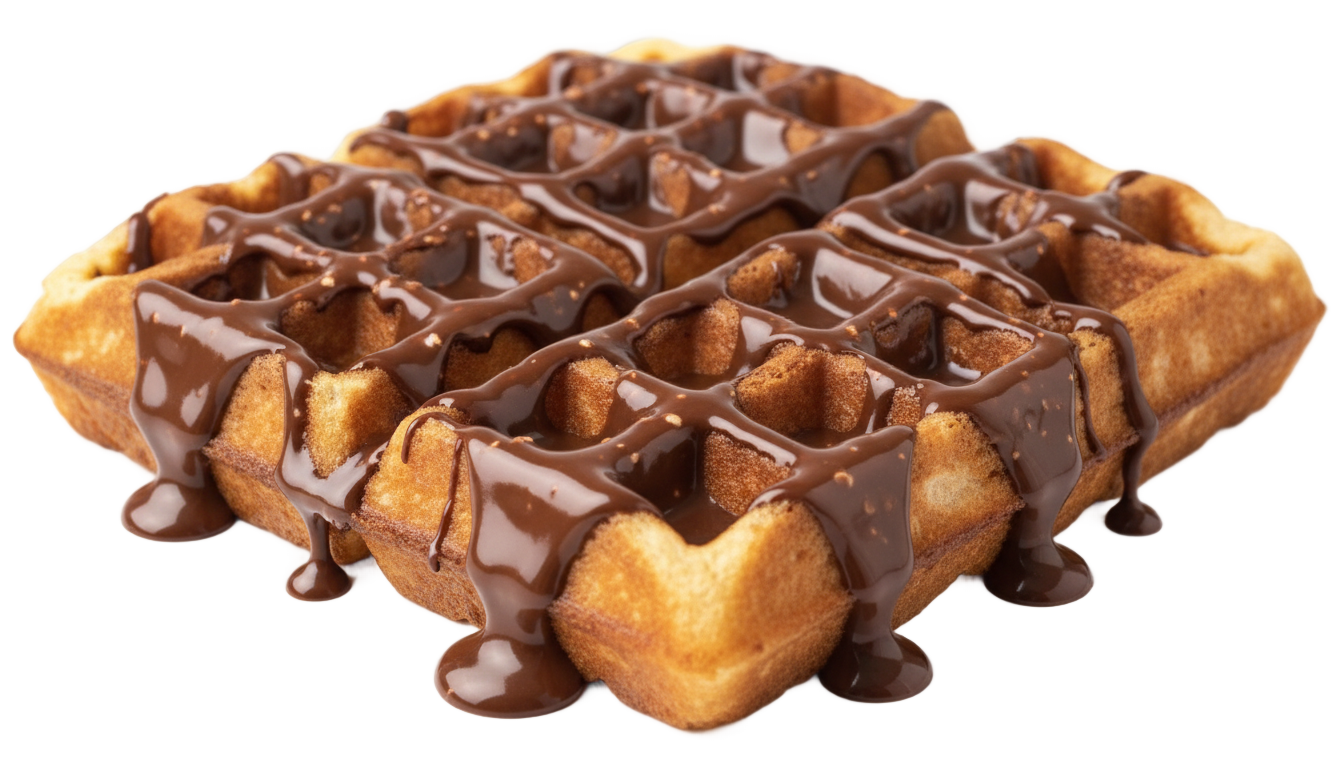 nutella waffle png PNG transparent background
